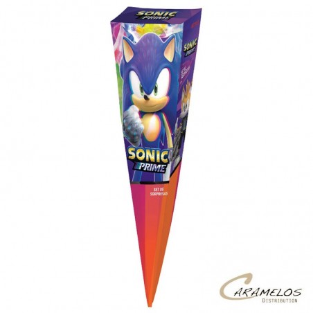 Vente grossiste confiserie CONES SURPRISE  SONIC x 6
