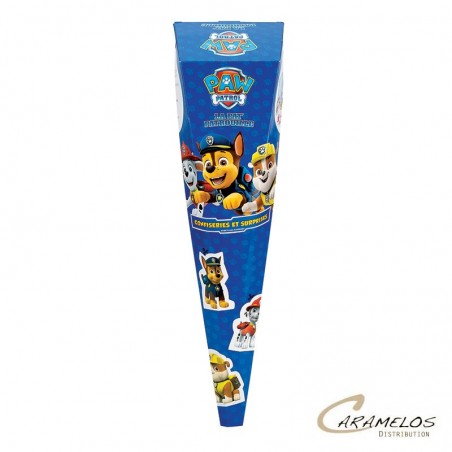 Vente grossiste confiserie CONES SURPRISE  PAT PATROUILLE x6