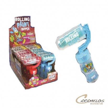 Vente grossiste confiserie ROLLING PAINT DIPPER X12  BRABO