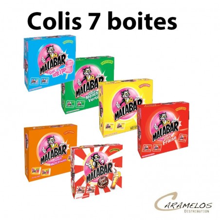 Vente grossiste confiserie COLIS MALABAR 7 BOITES