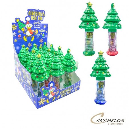 Vente grossiste confiserie CHRISTMAS TREE POP  X12  BRABO