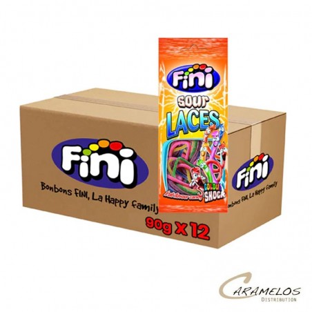 Vente grossiste confiserie LACETS MULTIFRUITS   80G  FINI