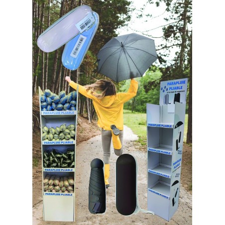 Vente grossiste confiserie BOX PARAPLUIE PAV 80 UNTITES