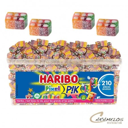 Vente grossiste confiserie PIXELS  X210   HARIBO