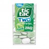 Vente grossiste confiserie TIC TAC TWO MENTHE VERTE FRAICHE 38.5G