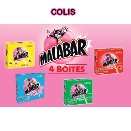 Vente grossiste confiserie COLIS MALABAR 4 BOITES  - 4230391
