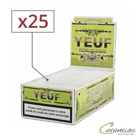 Vente grossiste confiserie YEUF COURT VERT  X25 CARNETS
