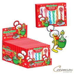 Vente grossiste confiserie CANDY CANE SPOONS X12  BRABO