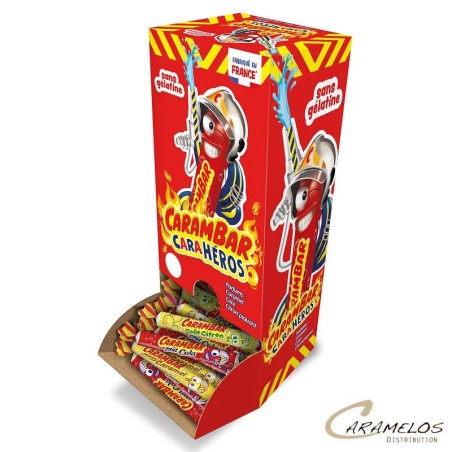 Vente grossiste confiserie CARAMBAR CARAHEROS X 180